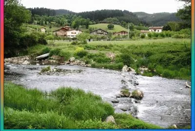 LUYANDO (ALAVA) - RIO NERVION, CAMPAS Y CASERIOS