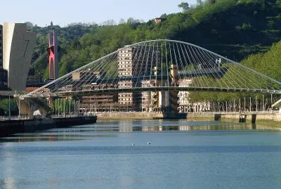 Bilbao / BrÃ¼cke v. Santiago Calatrava