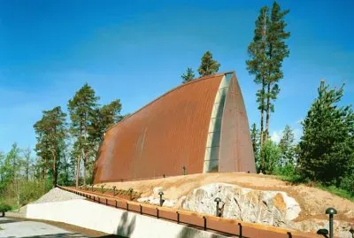 Exterior de la Iglesia EcumÃ©nica en Turku