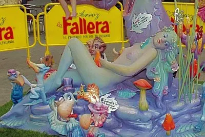 פאזל של las fallas / valencia