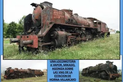 פאזל של LOCOMOTORA A VAPOR MIKADO, AGONIZANDO