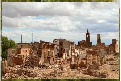 RUINAS DEL ANTIGUO MUNICIPIO DE BELCHITE