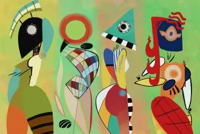 פאזל של Vassily Kandinsky 1866-1944