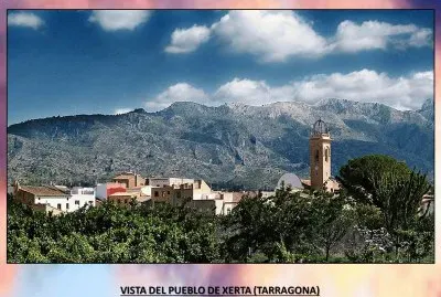 XERTA (TARRAGONA) - VISTA DEL PUEBLO