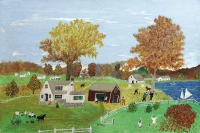 Anna Mary Robertson Moses (Grandma Moses)1860-1961