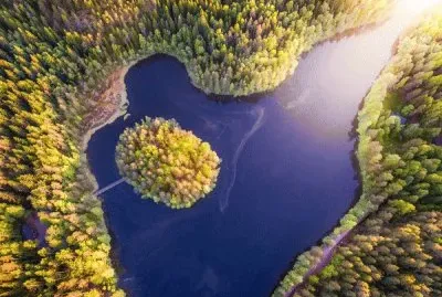 Lago Haukkalampi, Finlandia