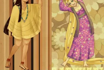 Pocahontas Rapunzel