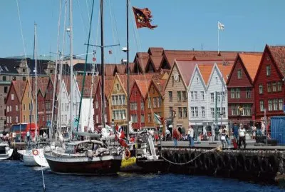 פאזל של Bryggen, Bergen, Norway