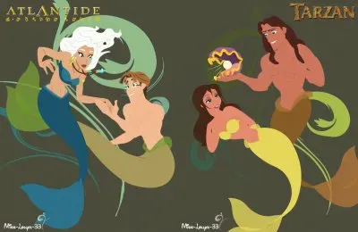 פאזל של Kida Milo Jane Tarzan