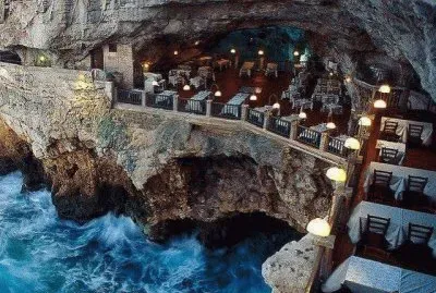 Restaurante en cueva-Capri(Italia)
