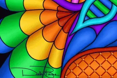 פאזל של Rainbow Closeup