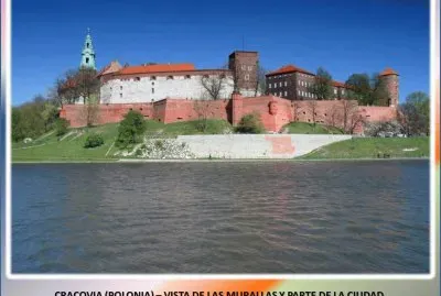CRACOVIA (POLONIA) - VISTA DE LAS MURALLAS