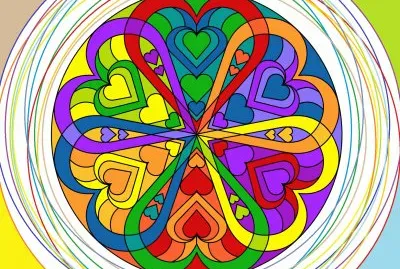 פאזל של multicolor