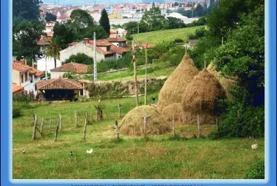 VILLAVICIOSA (ASTURIAS) - VISTA DEL PUEBLO