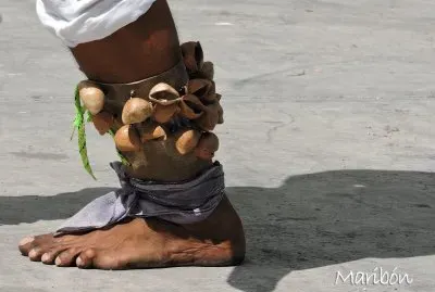Conchero, fiesta de La Cruz de Xocen, YucatÃ¡n