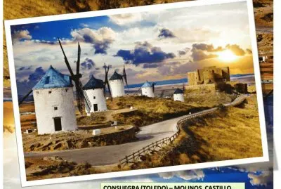 CONSUEGRA (TOLEDO) - MOLINOS, CASTILLO ...