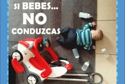 SI BEBES... NO CONDUZCAS jigsaw puzzle