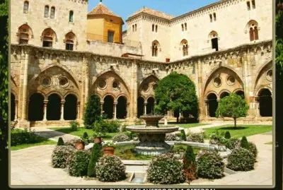 PLAZA Y CLAUSTRO DE LA CATEDRAL DE TARRAGONA