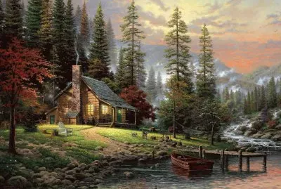 Pintura paisajista jigsaw puzzle