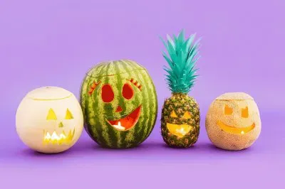 פאזל של Cute Fruit Jack O 'Lanterns