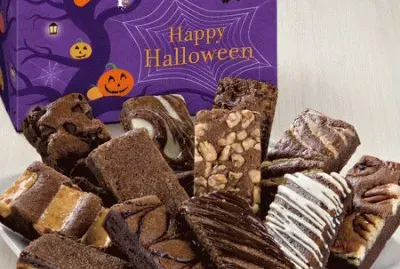 Gourmet Halloween Brownies
