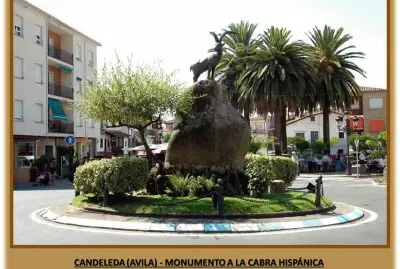 MONUMENTO A LA CABRA HISPÃNICA - CANDELEDA