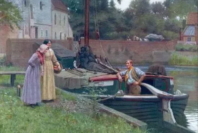 פאזל של Edmund Blair Leighton - Chaff