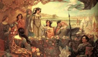 פאזל של Herbert Draper- Lancelot And Guinevere