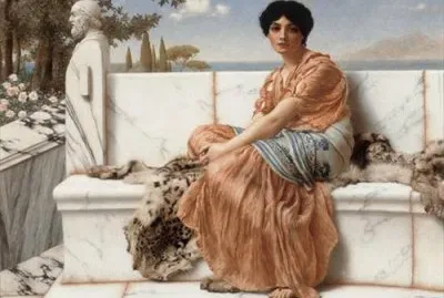 J.W.Godward -In the Days of Sappho