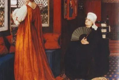 John Roddam Spencer-Stanhope- Juliet and her Nurse jigsaw puzzle