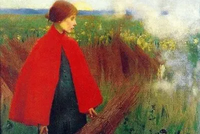 Marianne Stokes- Passing Train