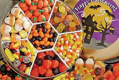 Happy Halloween Candy Mixture