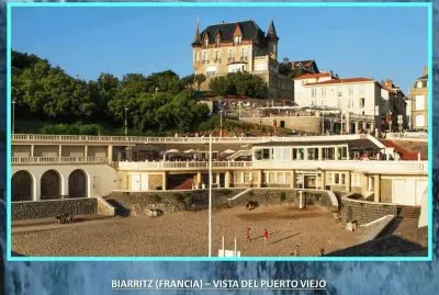 VISTA DEL PUERTO VIEJO DE BIARRITZ (FRANCIA)