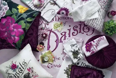 Romantic Tea Towels and Pillows