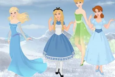 BlueFairy Alice TinkerBell Wendy