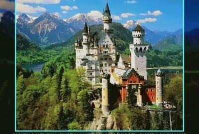 CASTILLO MEDIEVAL NEUSCHWANSTEIN (ALPES BÃVAROS)