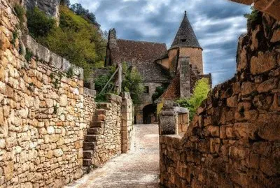 La Roque-Gageac PÃ©rigord-Francia