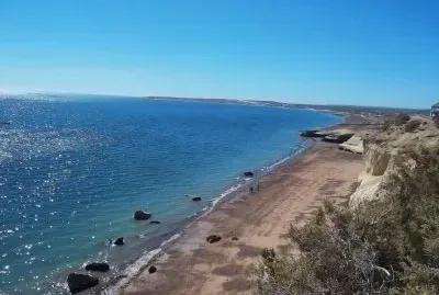 En la costa chubutense. Argentina