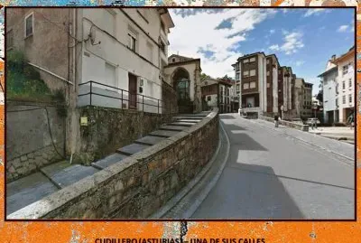 CUDILLERO (ASTURIAS) - UNA DE SUS CALLES
