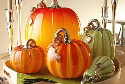 Pumpkin Glass