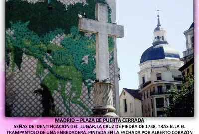 MADRID - PLAZA DE PUERTA CERRADA