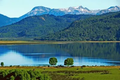 Laguna TerraplÃ©n. Chubut. Argentina