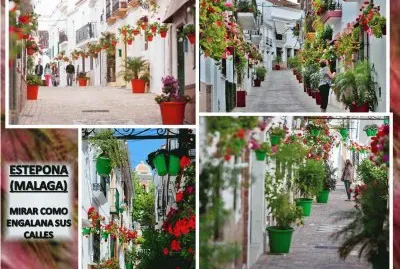 ESTEPONA (MALAGA) - MIRAR COMO ENGALANA SUS CALLES