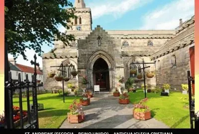 ST. ANDREWS - ANTIGUA IGLESIA CRISTIANA - ESCOCIA