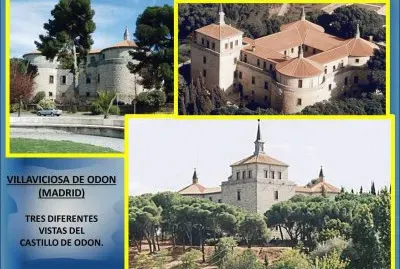 VILLAVICIOSA DE ODON - TRES VISTAS DEL CASTILLO