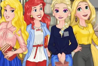 Aurora Ariel Elsa Rapunzel