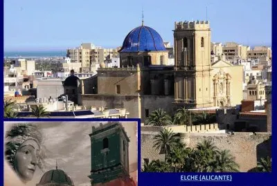 CAMPANARIO Y BASÃLICA DE SANTA MARÃA - ELCHE