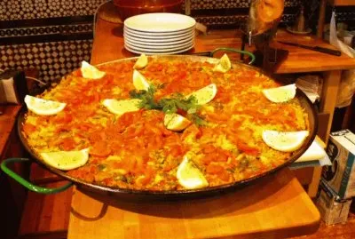 Paella en Sevilla