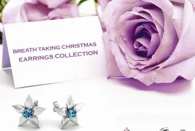 Breath Taking Christmas Earrings Collection jigsaw puzzle