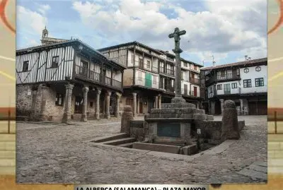 LA ALBERCA (SALAMANCA) - PLAZA MAYOR